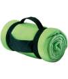 04342 Stavenger SOL'S Stavenger Plaid Fleece Blanket Apple Green colour image